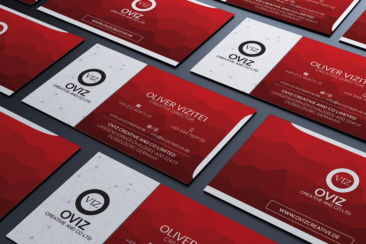 Red Business Card, a Business Card Template by Marvel (Photo 1 of 4)