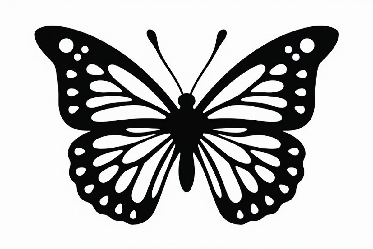 butterfly laser cut design, an Illustration by Designer_Momina (Photo 13 of 13)