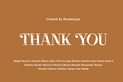 Hegissa Elegant Serif Font, a Serif Font by RantautypeStudio (Thumbnail 17 of 17)