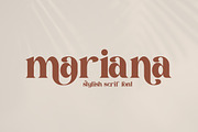 mariana modern & stylish serif font, a Serif Font by Storytype Studio (Thumbnail 1 of 15)