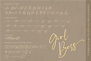 Girl Boss -Sophisticated Calligraphy, a Script Font by 50Fox (Thumbnail 15 of 16)