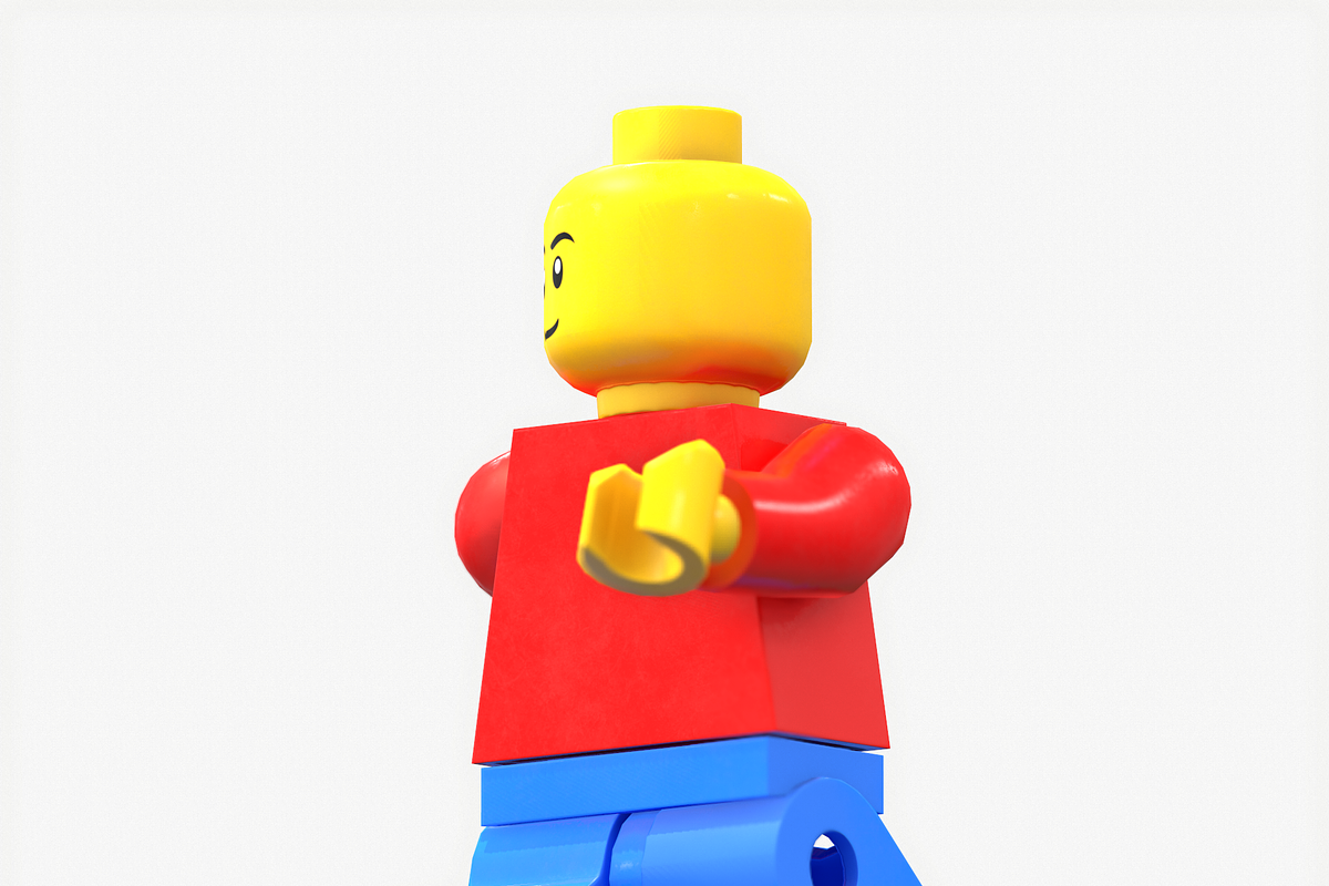 Lego Man PBR rigeed, a Characters & Person 3D Model by Daniel Mikulik (Photo 4 of 15)
