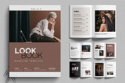 Look Book Layout for Fashion Catalog, a Brochure Template by MightyDesign (Thumbnail 1 of 6)