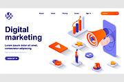 Isometric Landing Page Template, a Templates & Theme by alexdndz (Thumbnail 14 of 31)