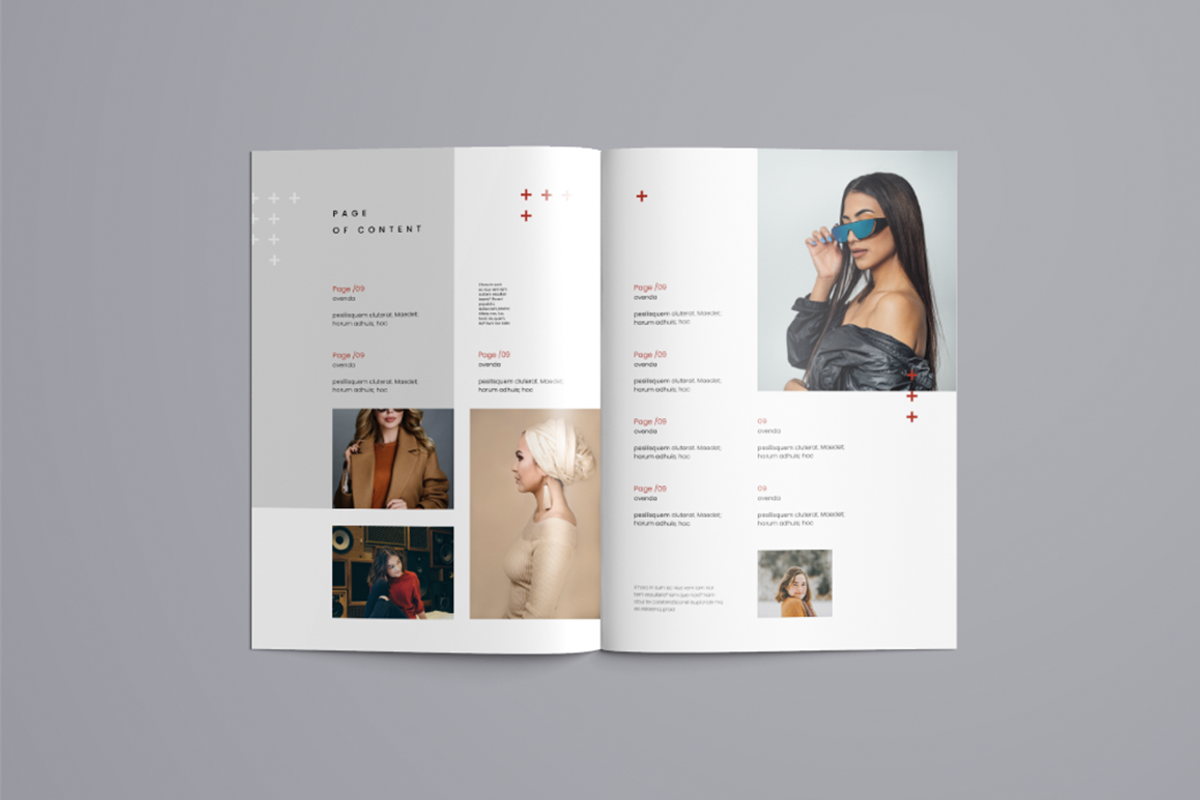 Indesign Magazine Template #7, a Magazine Template by spidergraph (Photo 2 of 7)