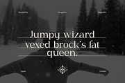 Qigan - Luxury Magazine Font, a Serif Font by Pandeka Studio (Thumbnail 5 of 9)