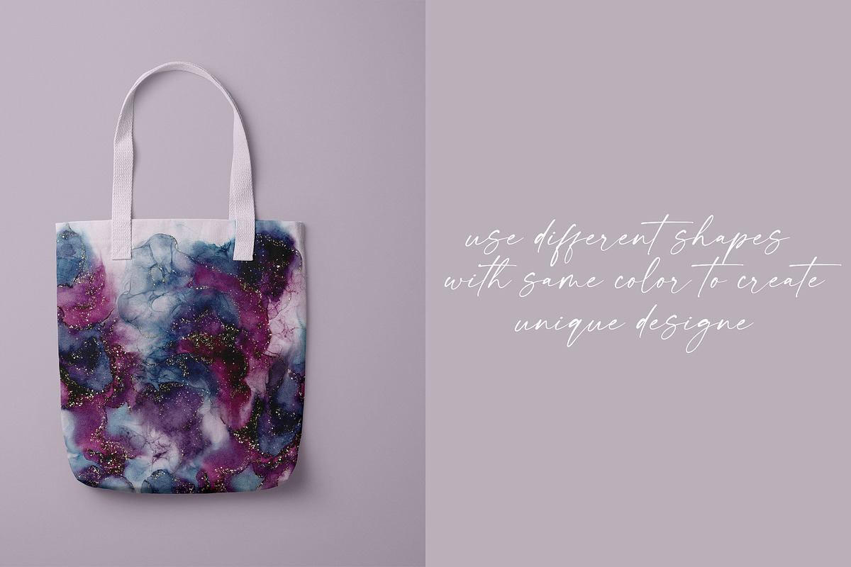 Fluid ink collection, a Texture Graphic by Mona Ahmed (Photo 7 of 14)