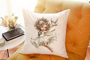 Vintage Easter Fairy Clipart, an Illustration by OK Design (Thumbnail 4 of 6)
