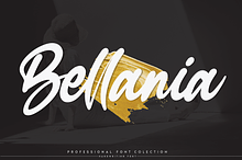 Bellania | handwritten font