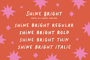Shine Bright Font, a Font by ReveryWorks (Thumbnail 15 of 15)