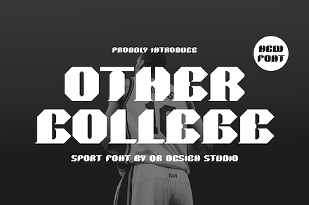 Other College Font, a Serif Font by QR Design Studio