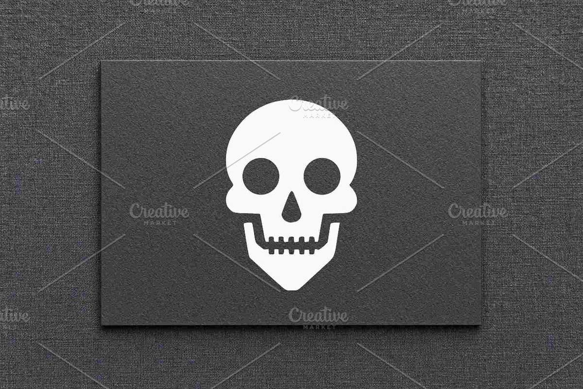 Detailed Skull Icon Vector, a Decorative Illustration by Vectorium Studio (Photo 4 of 4)