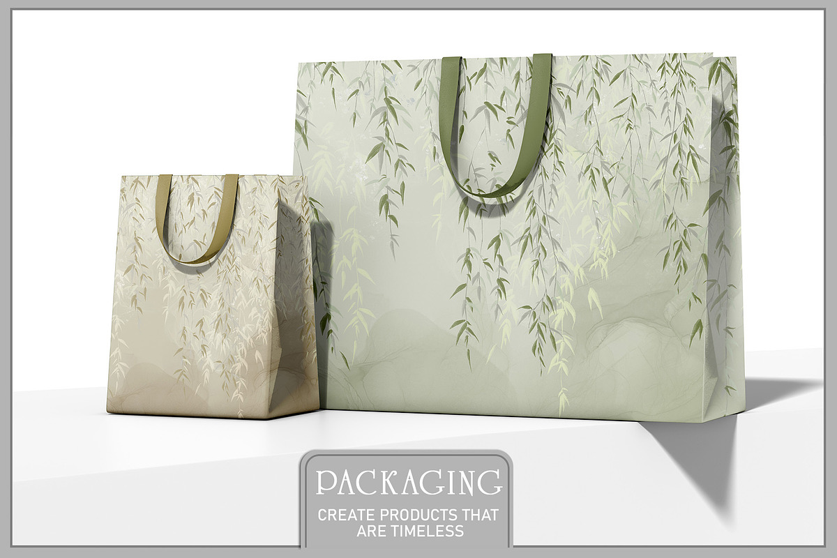 Fresco collection Green Veil, a Wallpaper Graphic by Natalia0307 (Photo 11 of 13)