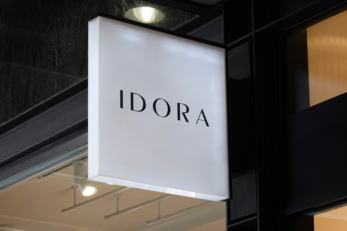 Logo Mockup Hanging White Box Sign, a Product Mockup by Asylab (Photo 4 of 5)