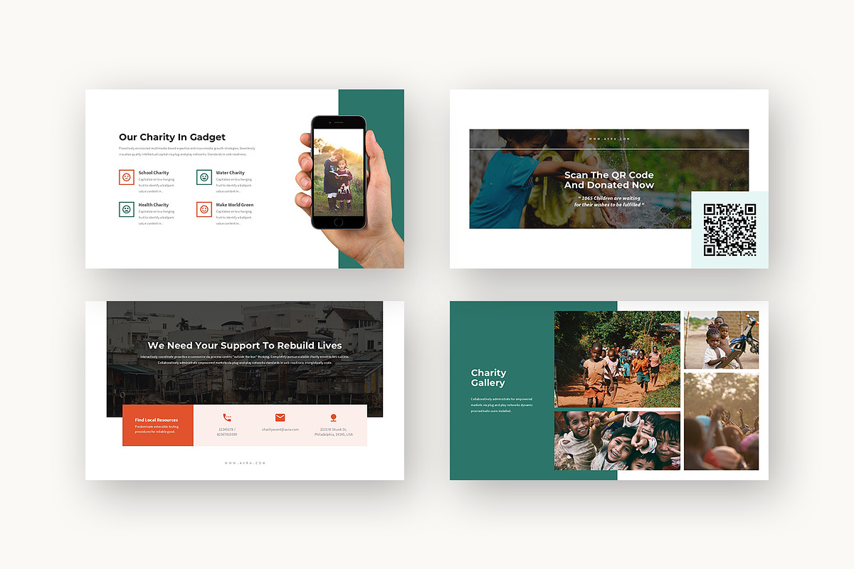 Avra : Fundraising Keynote, a Presentation Template by Punkl Camp (Photo 6 of 16)