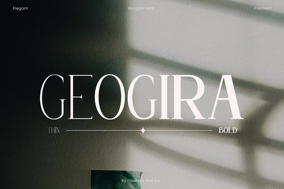 Geogira - Family Serif Typeface, a Serif Font by Flawless And Co (Photo 8 of 10)