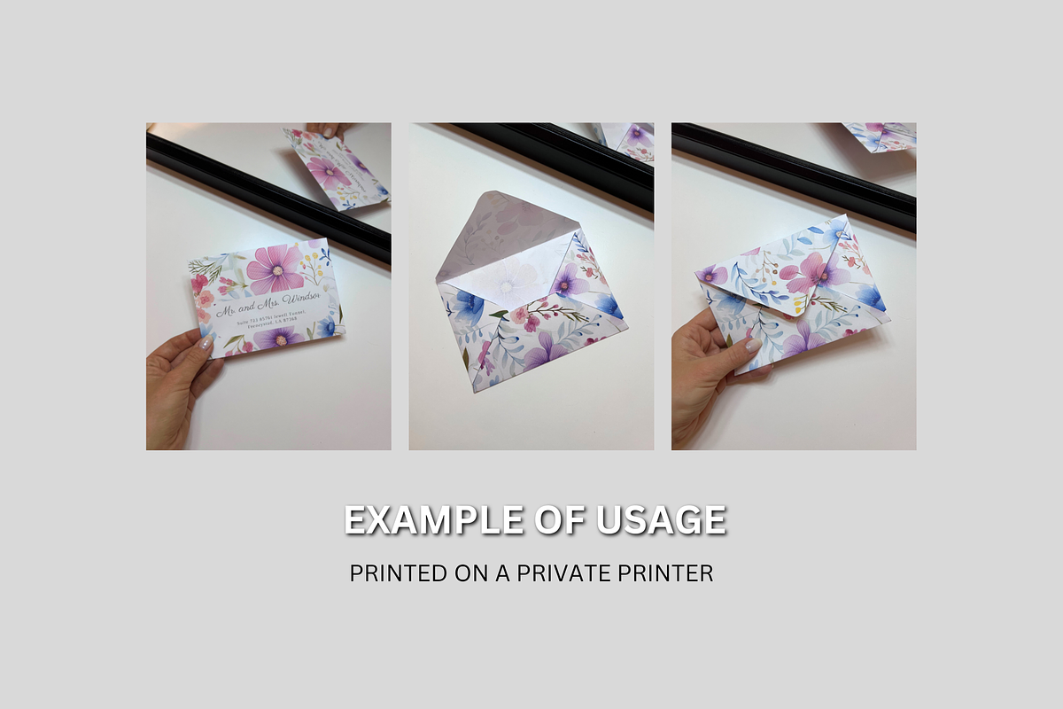 Letter Envelope Canva Template, a Card Template by mkStudioLab (Photo 6 of 6)