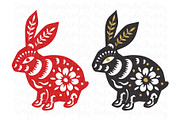 Chinese New Year Rabbit 2023, an Animal Illustration by YenzArtHaut (Thumbnail 3 of 5)