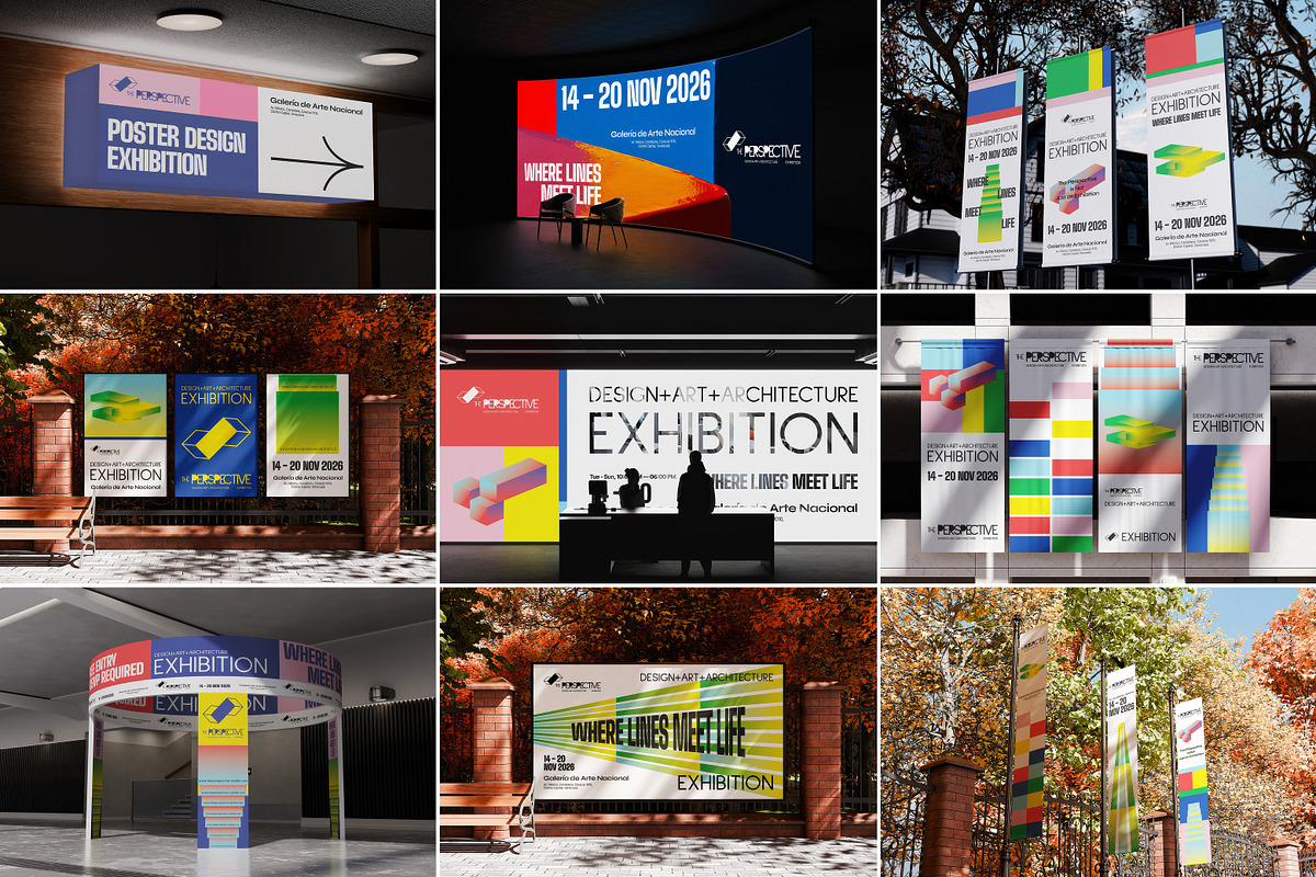 Event & Exhibition Mockups, a Mockup by Vitora Mockup (Photo 1 of 18)