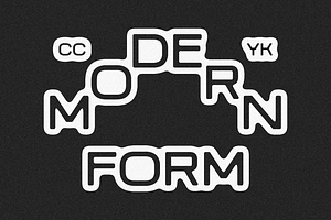 Norme - Geometric Display Font