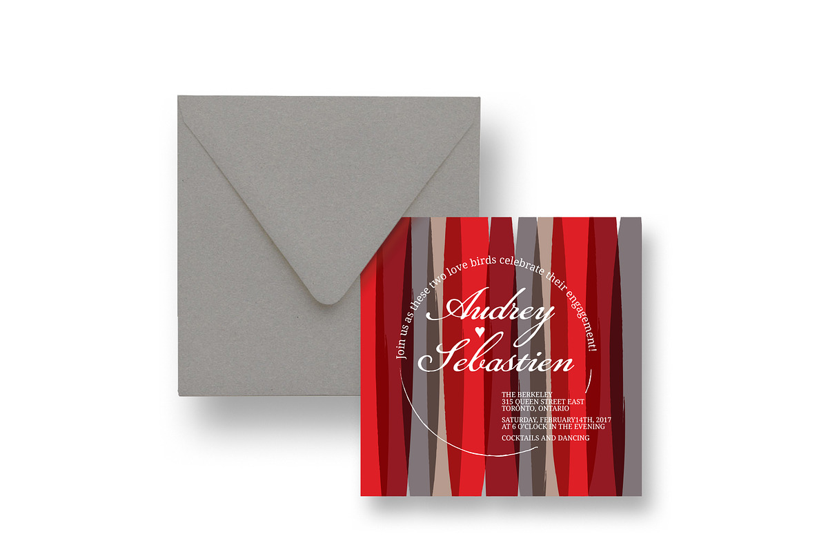 Valentines Wedding Suite, an Invitation Template by Laura K Invitations (Photo 1 of 2)
