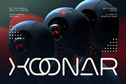 Xoonar - Futuristic Display font, a Sans Serif Font by Flawless And Co (Thumbnail 1 of 10)