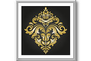 Oriental Abstract Vector Pattern, a Decorative Illustration by FineArtStudio (Thumbnail 3 of 3)