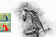 Modern Pencil Sketch PS Action, an Action Add-On by MRI STUDIO (Thumbnail 10 of 31)