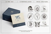 Regal Creatures. Art & Textures, an Object Graphic by Purple (Thumbnail 3 of 10)