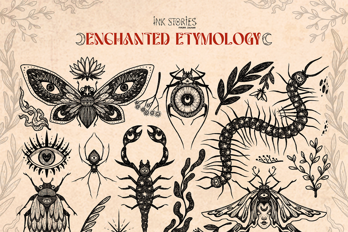 Enchanted Etymology | Ink Halloween, an Animal Illustration by Ink Stories (Photo 2 of 9)