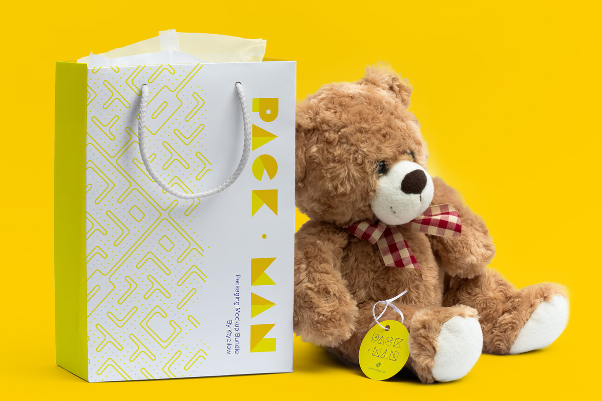Shopping Bag Mockup 01, a Product Mockup by Ktyellow (Photo 3 of 3)