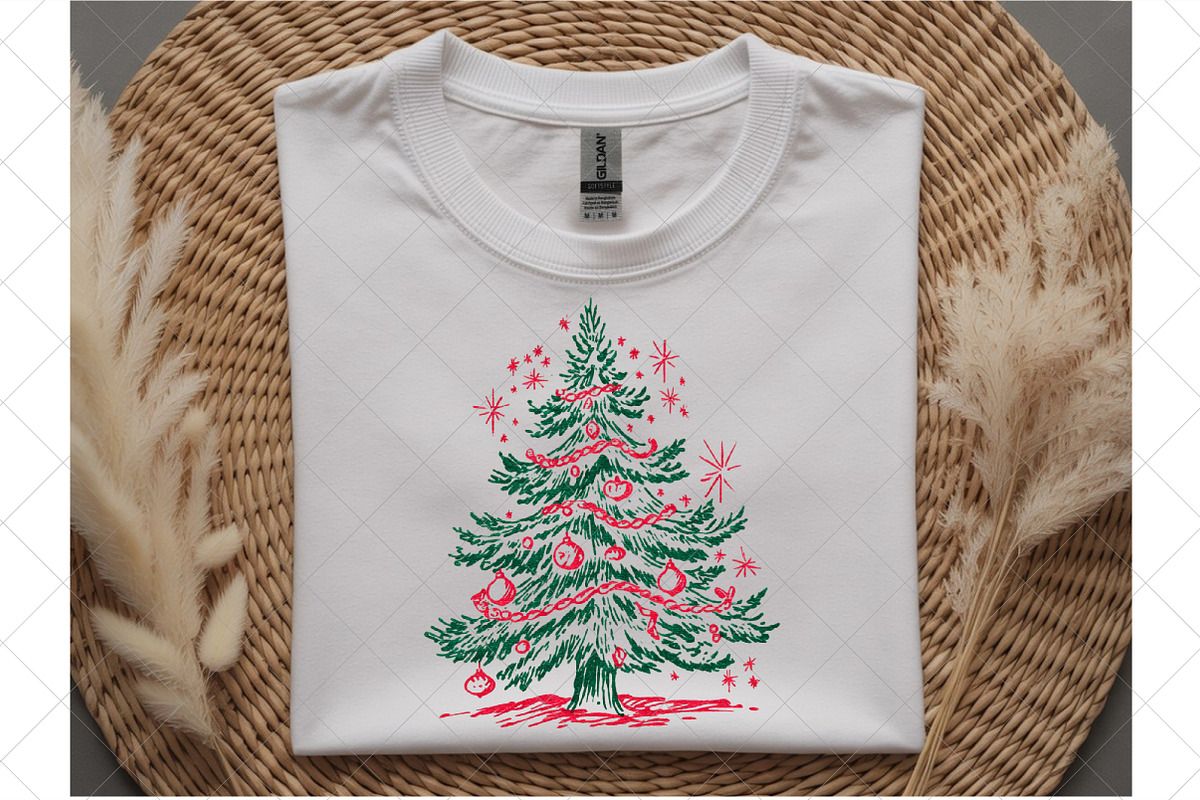 Christmas Line Art Png - Tree PNG, an Illustration by SinaCreation (Photo 5 of 7)