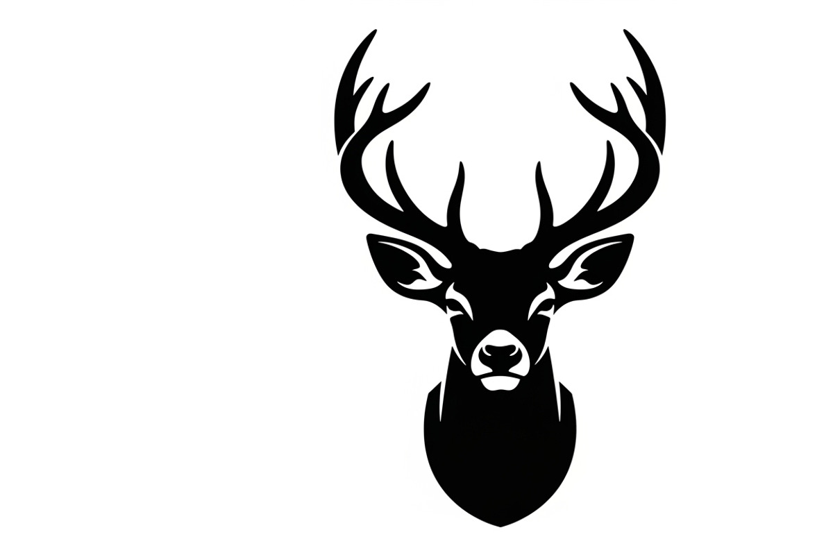deer head wall mount silhouette, an Illustration by Amazin_art (Photo 9 of 51)