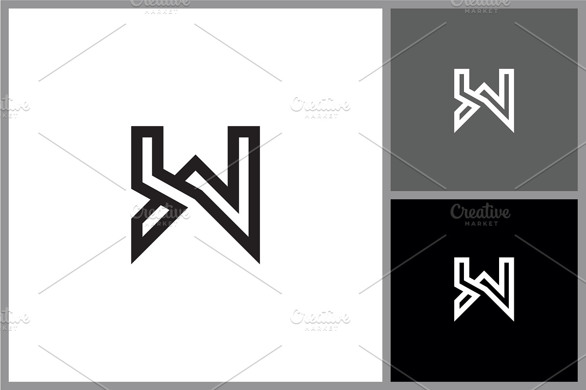 Abstract Letter W Logo Icon, a Branding & Logo Template by quadrazo