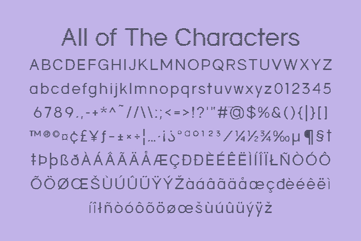 Napzer Bricks, a Sans Serif Font by Craft Supply Co. (Photo 8 of 8)
