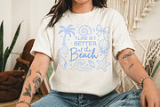 Life Is Better at the Beach PNG, a Seasonal Illustration by Libby Wishes (Thumbnail 2 of 5)