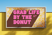Plumpie Bold - Retro Display Font, a Font by Studio Moara (Thumbnail 6 of 8)