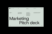 Marketing Pitch Deck Google Slides, a Presentation Template by Creatorism (Thumbnail 2 of 9)