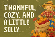 Golden Harvest Playful Display Font, a Handwritten Font by Sloulyfe (Thumbnail 2 of 9)