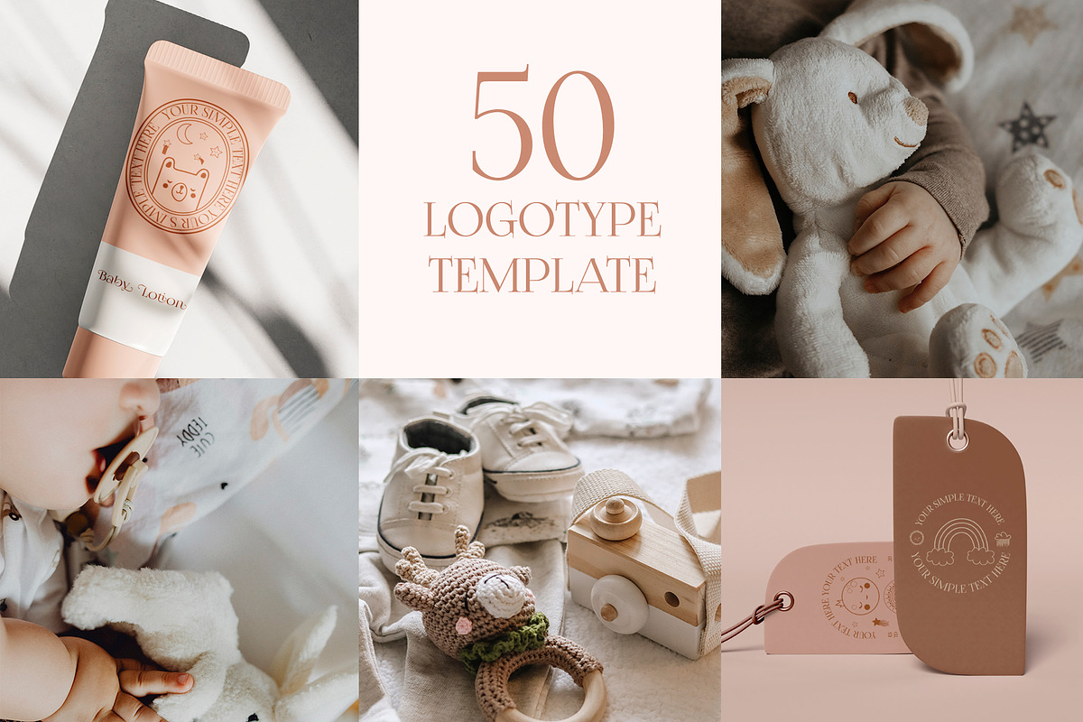 Little Dreamer Logo Pack, a Branding & Logo Template by Mio Buono (Photo 3 of 13)