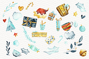 Watercolor little Christmas, an Illustration by talloshau's illustrations (Thumbnail 3 of 6)