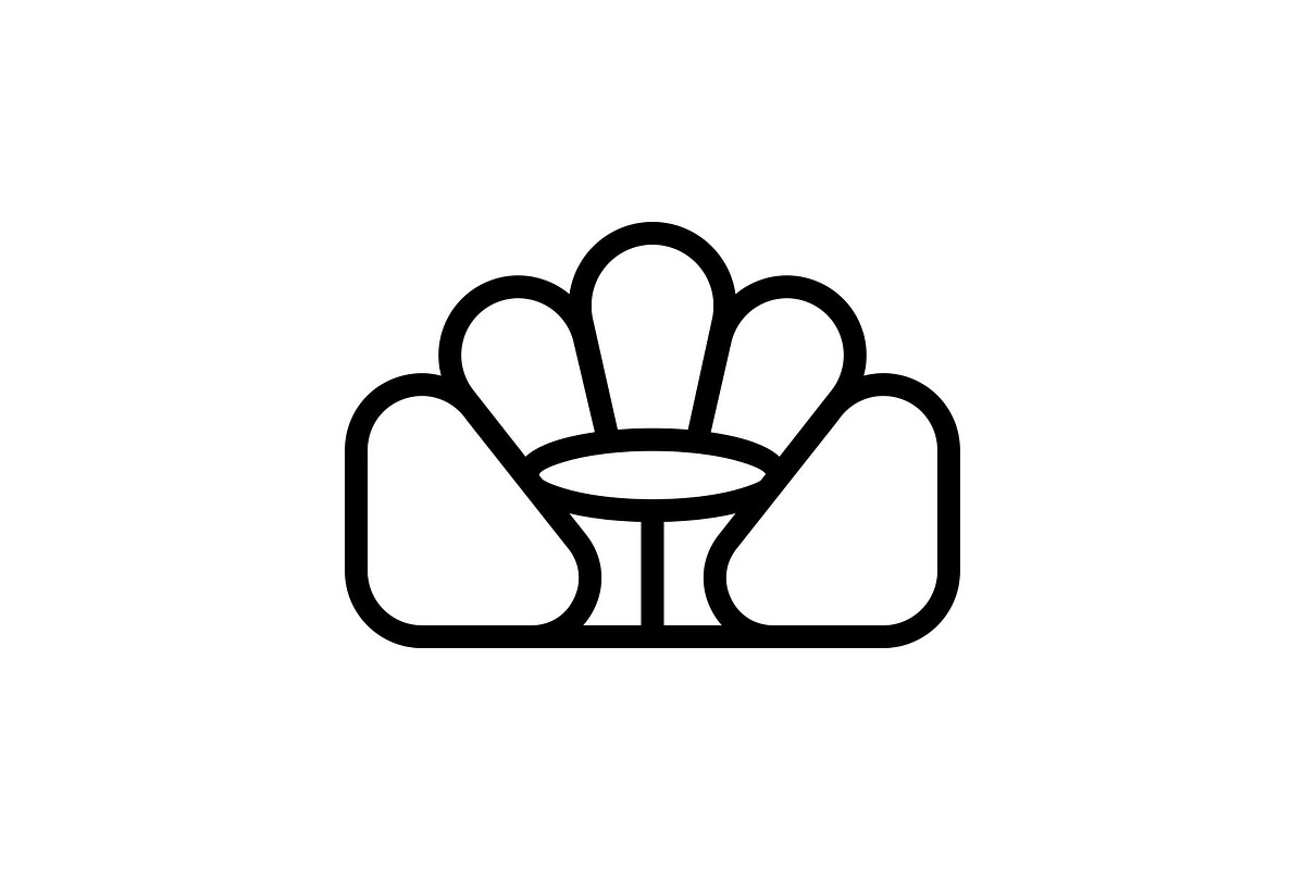 Restaurant Cafe Booths and Seat Logo, a Branding & Logo Template by Buqancreative (Photo 4 of 5)