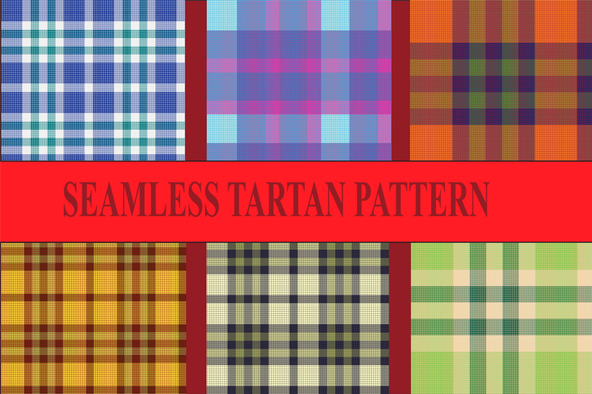 Seamless tartan pattern