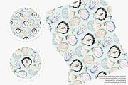 Luxury shell pattern, a Pattern Graphic by Pink Studio Art (Thumbnail 2 of 4)