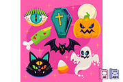 Halloween Elements Collection, an Object Graphic by MISS CHATZ (Thumbnail 2 of 3)