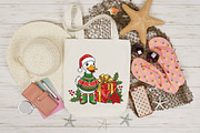 Christmas Silly Goose Floral Boho, an Illustration by Designking (Thumbnail 4 of 4)
