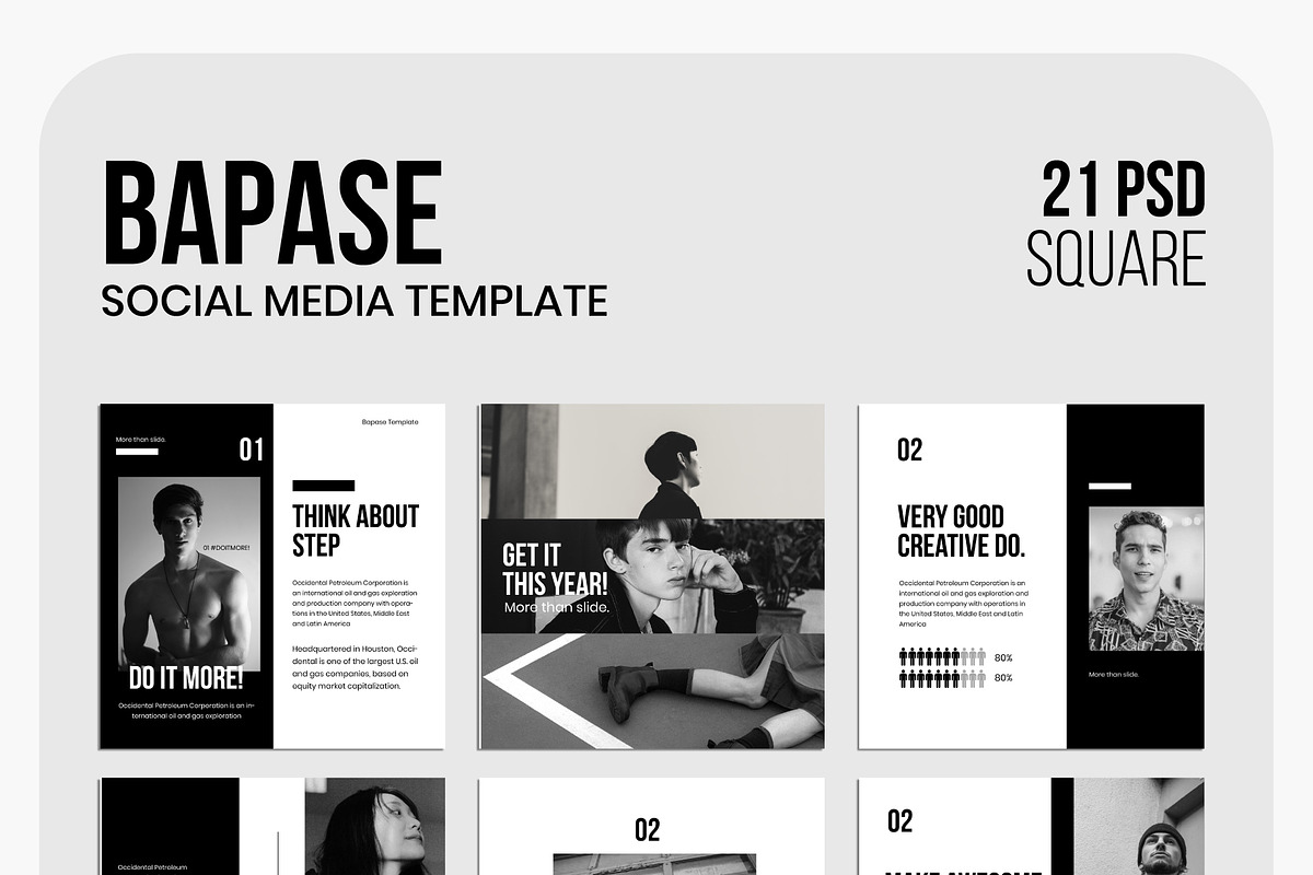Bapase Social Media Template, a Social Media Template by Visualin.std (Photo 4 of 11)