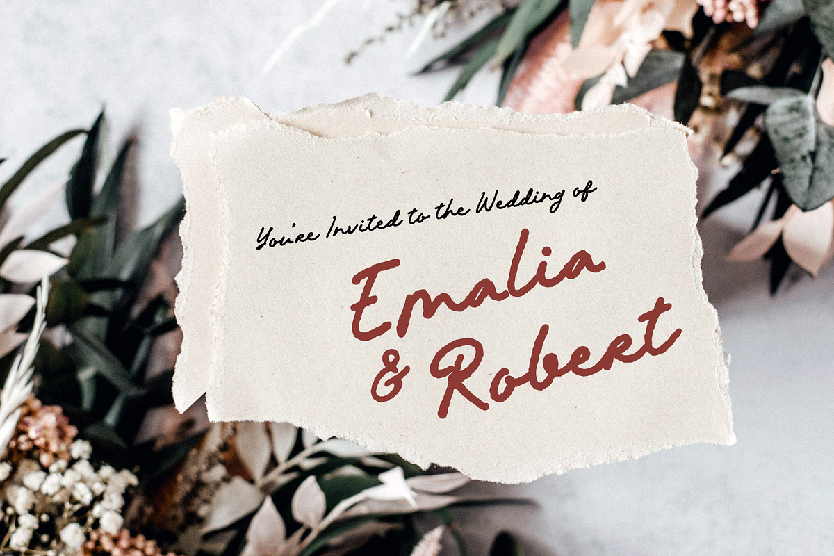 Letter Heart, a Handwritten Font by Nathatype (Photo 7 of 11)