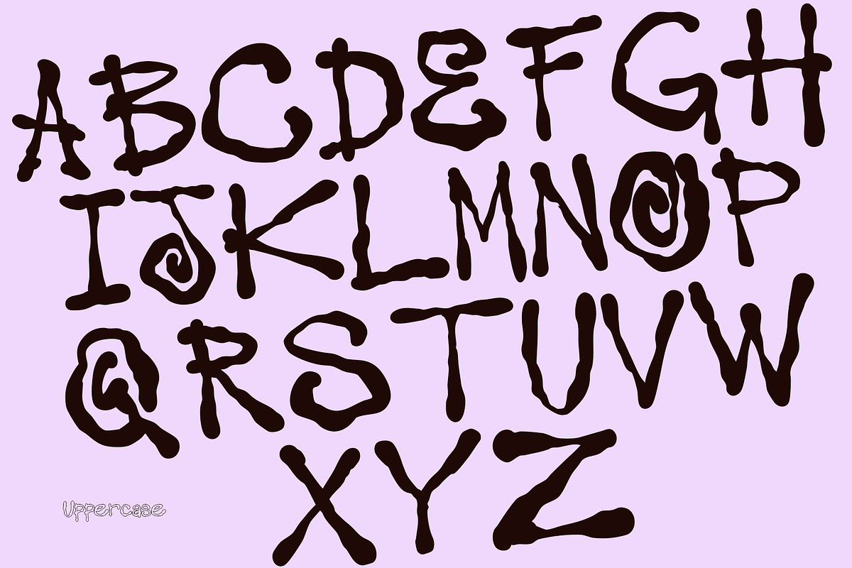 Starry - Dream Pop Display Ink, a Handwritten Font by riff.type (Photo 3 of 10)