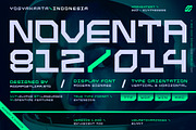 Noventa Display Font, a Font by RMPL.std (Thumbnail 1 of 4)